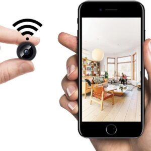 BVYY Spy Camera 1080P WiFi Hidden Camera Wireless Indoor Secret Camera Mini Nanny Spy Cam Home Security Surveillance Camera Micro Small Monitor Video Camera with Motion Detection App Control